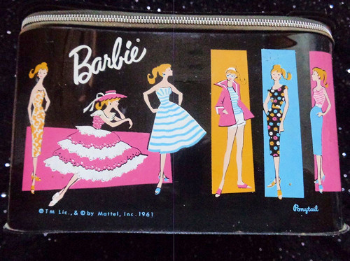 Vintage Barbie Train Case