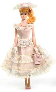 Vintage Barbie Ponytail Doll wearing Plantation Belle