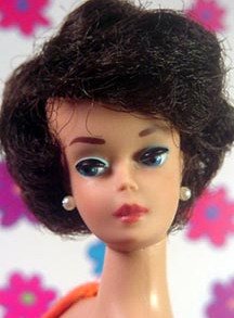 Brunette Bubblecut Vintage Barbie