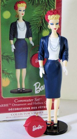1999 Barbie Commuter Set Ornament