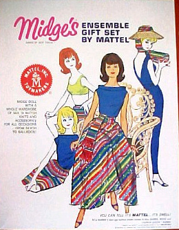 1964 Midge Ensemble Gift Set