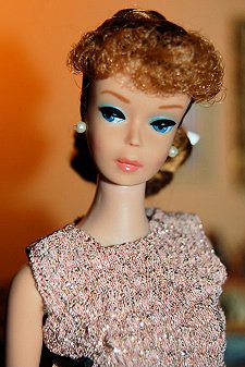 Number 6 Ponytail Vintage Barbie Doll  1962 - 1964